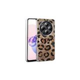 Techtrove Xiaomi Redmi 14C Kılıf İpeksi Desenli Tasarımlı Kamera Koruma Çıkıntılı A+ Kalite Kapak Gold Leopar