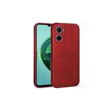 Techtrove Xiaomi Redmi Note 11E Kılıf Silikon Lansman Kılıf A Kalite Kapak Kırmızı