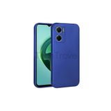 Techtrove Xiaomi Redmi Note 11E Kılıf Silikon Lansman Kılıf A Kalite Kapak Mavi