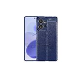 Techtrove Xiaomi Redmi Note 12 4G Kılıf Deri Extra Korumalı Slikon Kapak Lacivert