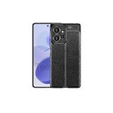 Techtrove Xiaomi Redmi Note 12 4G Kılıf Deri Extra Korumalı Slikon Kapak Siyah