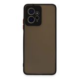Techtrove Xiaomi Redmi Note 12 4G Kılıf Montreal Silikon Kapak Siyah