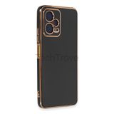 Techtrove Xiaomi Redmi Note 12 5G Kılıf Parlak Tasrım Kamera Korumalı Ultra Yumuşak Esnek A+ Kalite Kapak Siyah