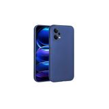 Techtrove Xiaomi Redmi Note 12 5G Kılıf Premier Silikon Lansman A Kalite Kapak Mavi