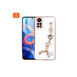 Techtrove Xiaomi Redmi Note 12 Pro 4G Kılıf El Tutamaçlı Kamera Korumalı A+ Kalite Silikon Kapak Beyaz