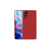Techtrove Xiaomi Redmi Note 12 Pro 4G Kılıf Premier Silikon Lansman A Kalite Kapak Kırmızı