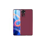 Techtrove Xiaomi Redmi Note 12 Pro 4G Kılıf Premier Silikon Lansman A Kalite Kapak Mürdüm