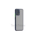 Techtrove Xiaomi Redmi Note 12 Pro 5G Kılıf Buzlu Tasarım Kenarları Yumuşak Kamera Koruma Çıkıntılı Kapak Lacivert