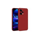Techtrove Xiaomi Redmi Note 12 Pro 5G Kılıf Premier Silikon Lansman A Kalite Kapak Kırmızı