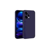 Techtrove Xiaomi Redmi Note 12 Pro 5G Kılıf Premier Silikon Lansman A Kalite Kapak Lacivert