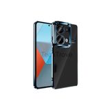 Techtrove Xiaomi Redmi Note 13 Pro 4G Kılıf Kamera Korumalı Logo Gösteren Zore Omega Kapak Lacivert