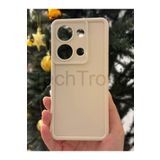Techtrove Xiaomi Redmi Note 13 Pro 4G Kılıf Kamera Ve Kenar Koruma Çıkıntılı Soft Renkli Silikon Kapak Yumuşak - Krem