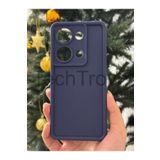 Techtrove Xiaomi Redmi Note 13 Pro 4G Kılıf Kamera Ve Kenar Koruma Çıkıntılı Soft Renkli Silikon Kapak Yumuşak Lacivert