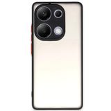 Techtrove Xiaomi Redmi Note 13 Pro 4G Kılıf Montreal Silikon Kapak Siyah