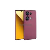 Techtrove Xiaomi Redmi Note 13 Pro 4G Kılıf Premier Silikon Lansman A Kalite Kapak Mürdüm