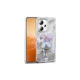 Techtrove Xiaomi Redmi Note 13 Pro Plus 5G Kılıf İpeksi Desenli Kamera Koruma Çıkıntılı A+ Kalite Kapak İncili Fiyonk