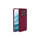 Techtrove Xiaomi Redmi Note 14 Pro 4G Kılıf İçi Kadife Süet Tasarımlı Kamera Korumalı Renkli Silikon Kapak Koyu Mor