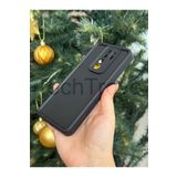 Techtrove Xiaomi Redmi Note 8 Pro Kılıf Kamera Ve Kenar Koruma Çıkıntılı Soft Renkli Silikon Kapak Yumuşak - Siyah