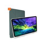 Techtrove Xiaomi Redmi Pad Kılıf Kalem Bölmeli Stand Olabilen Standlı Tablet Kılıfı Koyu Yeşil