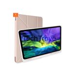 Techtrove Xiaomi Redmi Pad Kılıf Kalem Bölmeli Stand Olabilen Standlı Tablet Kılıfı Rose Gold