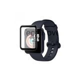 Techtrove Xiaomi Redmi Watch 3 Active Uyumlu Saat Ekran Koruyucu Siyah
