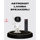 Techugo 8 Efektli Astronot Galaxy Projektör Uzaktan Kumandalı LED Gece Lambası