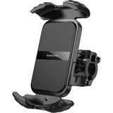 Techugo Ally Borofone BH105 Crown Gidon Bağlantılı Bisiklet ve Motosiklet Telefon TUTUCU-1852 - Siyah - Belirtilmemiş