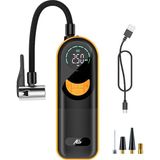 Techugo Ally ST-5520 Dijital Basınç Göstergeli Oto Lastik Şişirme Pompası Hava KOMPRESÖRÜ-1852 - Belirtilmemiş - Siyah