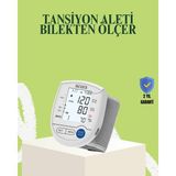 Techugo Bilekten Dijital Tansiyon Aleti Hem Pilli Hem Şarjlı Hafızalı