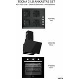 Tecna Ankastre Set AF6060S + AO614SC + DA641ES Siyah