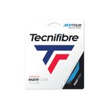 Tecnifibre Unisex – Yetişkin Razor Code 12 m Tel Seti Mavi Tenis Teli, 1.30
