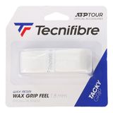 Tecnifibre Wax Feel Grip tekli paket beyaz Overgrip, tek boy