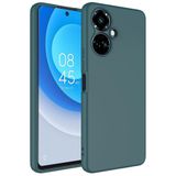 Tecno Camon 19 Pro 5G İle Uyumlu Kılıf Biye Silikon Kılıf (haki)