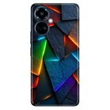 Tecno Camon 19 Pro ile Uyumlu Kılıf, Ai Club Temalı Desenli, Darbe Emici Silikon