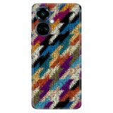 TECNO Camon 19 Pro ile Uyumlu Kılıf, Color Z Temalı Desenli, Darbe Emici Silikon, Çok Renkli