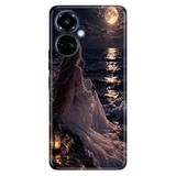 TECNO Camon 19 Pro ile Uyumlu Kılıf, Seni Beklerwen Temalı Desenli, Darbe Emici Silikon