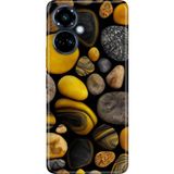 Tecno Camon 19 Pro Kılıf Desenli Baskılı Tpu Rubber Kapak Renkli Taşlar - 001-Renkli