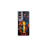 Tecno Pova Neo 2 ile uyumlu Köşe Korumalı Kılıf Metamorfoz Trinite Tasarımlı Uv Baskılı