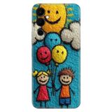 TECNO Pova Neo 2 ile Uyumlu Silikon Kılıf, Çocuk Olmak Temalı Desenli, Darbe Emici, Çok Renkli