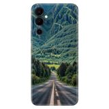 Tecno Pova Neo 2 ile Uyumlu Silikon Kılıf, Köy Yolu Temalı Desenli, Darbe Emici, Çok Renkli