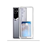 Tecno Pova Neo 2 Kamera Korumalı Kartlıklı Setra Şeffaf Silikon Kılıf