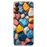 Tecno Pova Neo 4 ile Uyumlu Kılıf, Kayalıklar Temalı Desenli, Darbe Emici Silikon