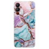 Tecno Pova Neo 4 ile Uyumlu Kılıf, Musse Marble Temalı Desenli, Darbe Emici Silikon