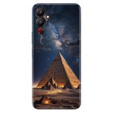 Tecno Pova Neo 4 ile Uyumlu Kılıf, Piramitler Temalı Desenli, Darbe Emici Silikon