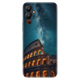 Tecno Pova Neo 4 ile Uyumlu Kılıf, Roma Şehri Temalı Desenli, Darbe Emici Silikon