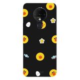 Tecno Pova Neo İle Uyumlu Siyah Choco Chick Party Desenli Silikon Kılıf