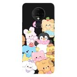 Tecno Pova Neo İle Uyumlu Siyah Cuddle Crew Desenli Silikon Kılıf