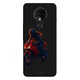 Tecno Pova Neo İle Uyumlu Siyah Red Rider Desenli Silikon Kılıf