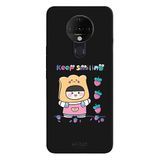 Tecno Pova Neo İle Uyumlu Siyah Toast Smile Desenli Silikon Kılıf