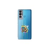 Tecno Pova Neo ile uyumlu Splash arı tasarımlı şeffaf silikon kılıf